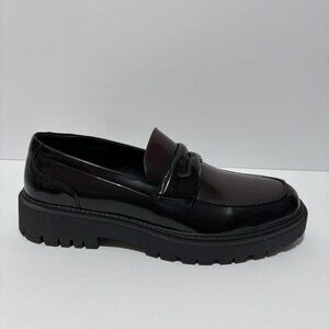 Aldo Men’s Bigthink Black Slip-On Loafers, Size 12 M